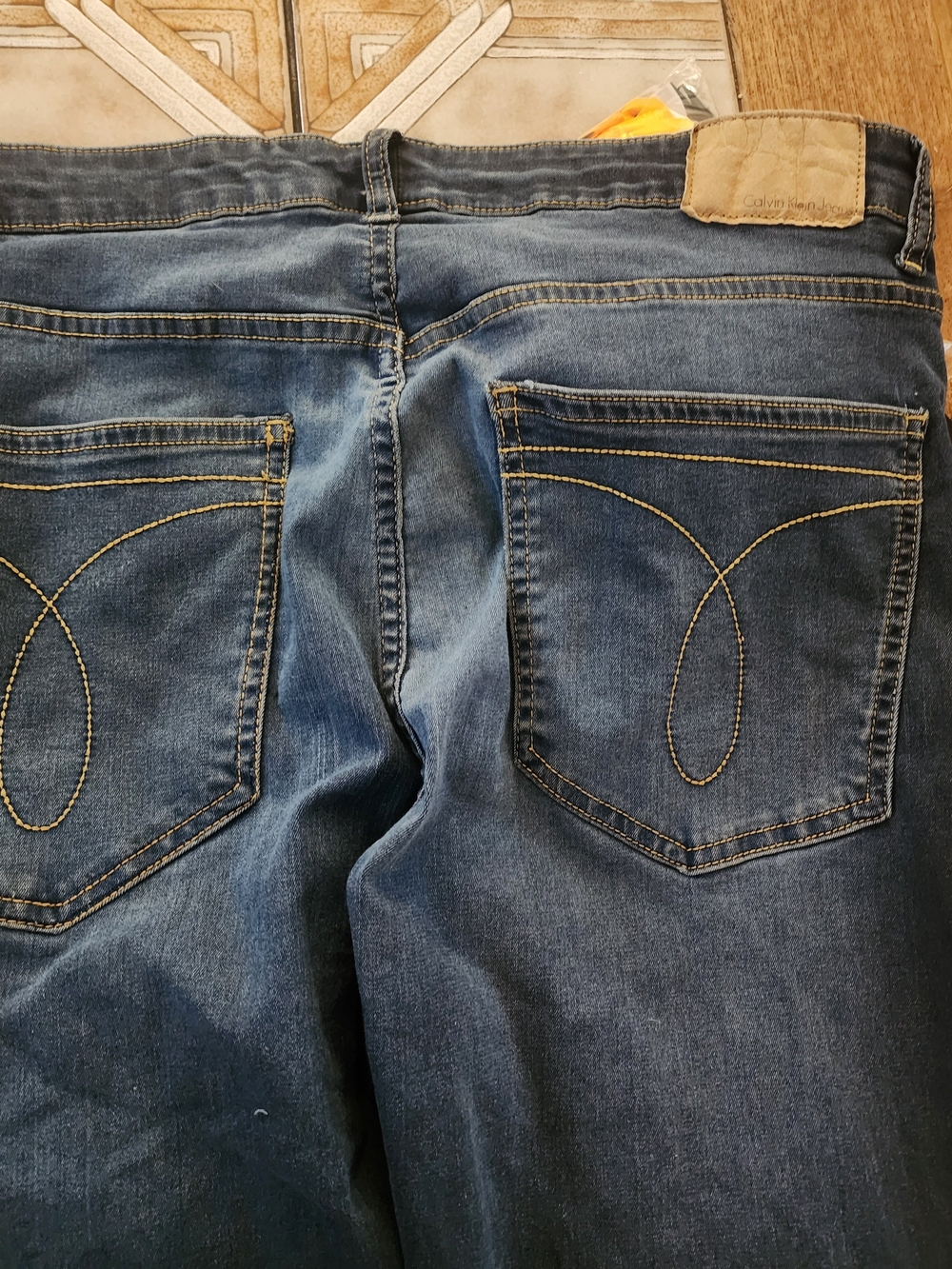 Lot Of 4 Mens Jeans Size 34 X 32 Levis, Kenneth Cole Nickel & Iron Calvin Klein - Picture 15 of 16